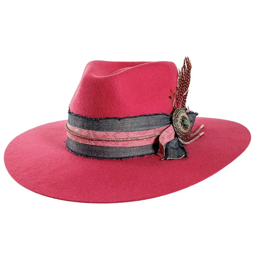 Rodeo Babe | Womens Felt Fedora Hat