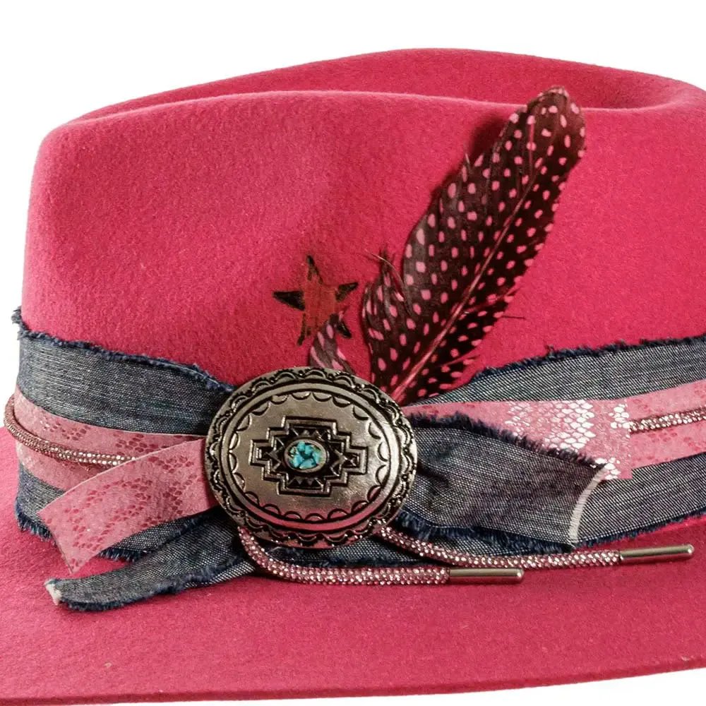 Rodeo Babe | Womens Felt Fedora Hat