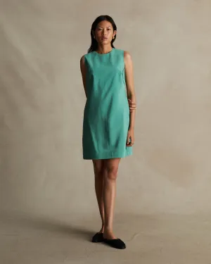 Seafoam Moire Chelsea Dress