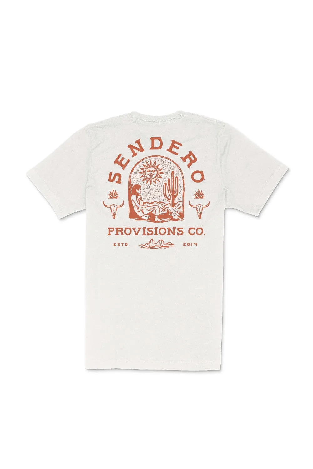 Sendero Provisions De Sonora Tee in Vintage White