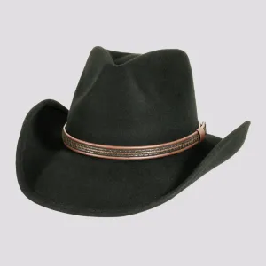 Showdown | Womens Crushable Wool Felt Western Outback Cowgirl Hat