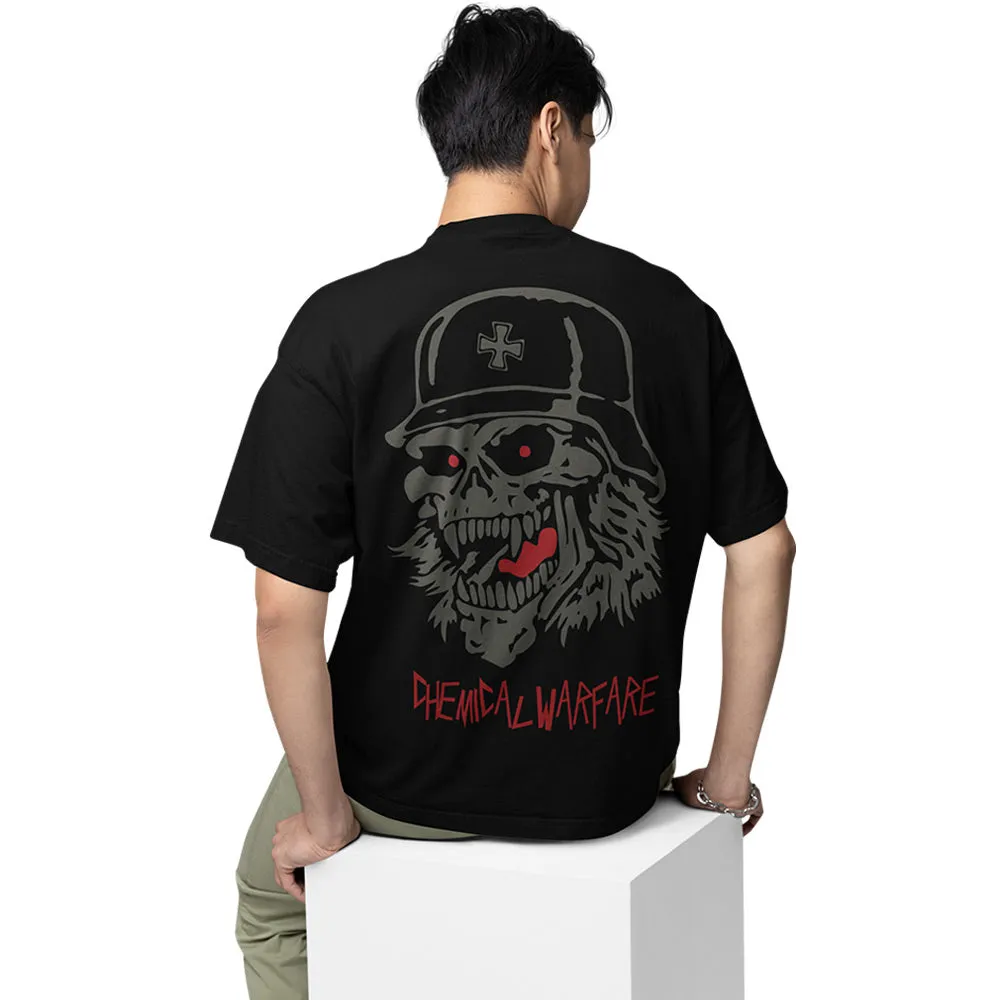 Slayer Oversized T shirt - Chemical Warfare