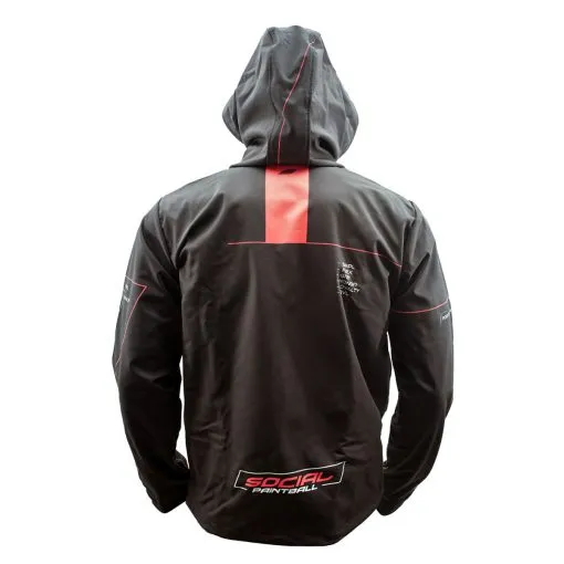 Social Paintball TRVL Softshell Jacket - Midnight Black