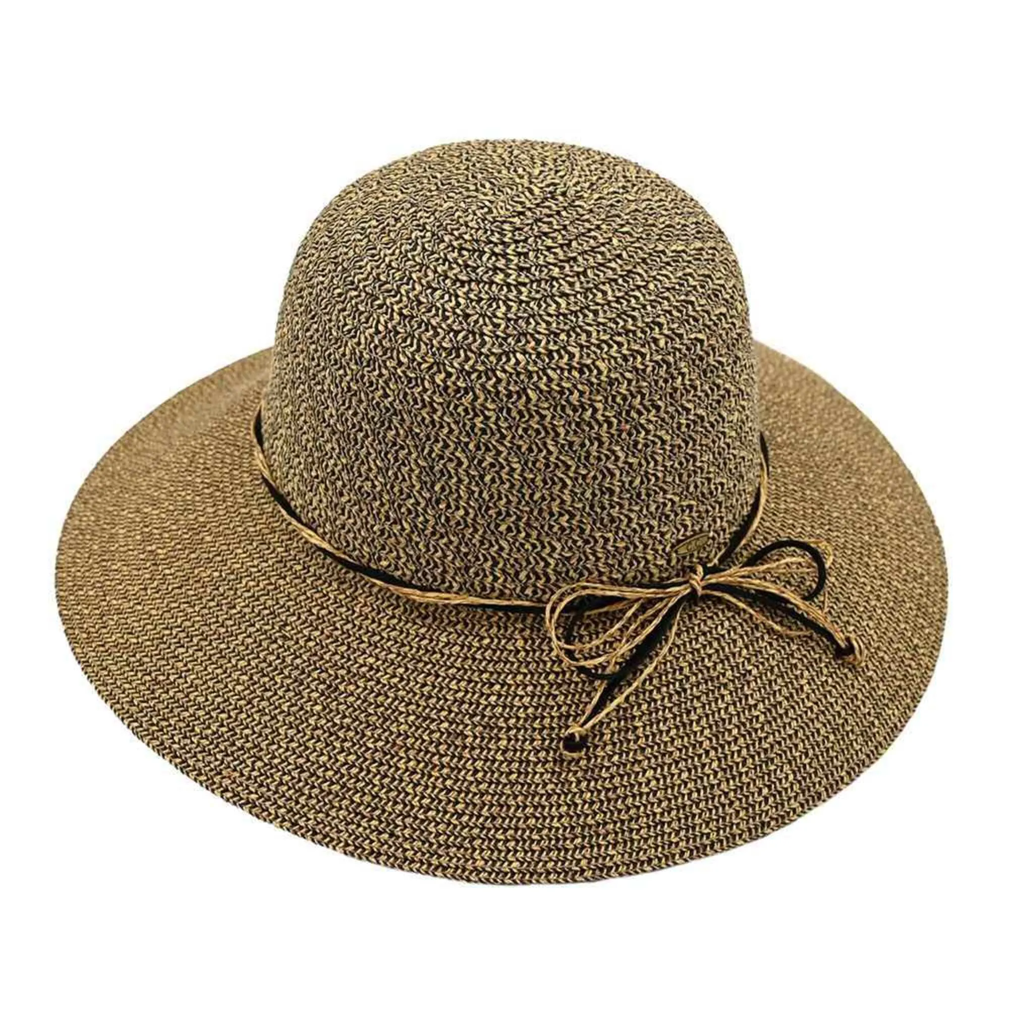 STH08 Two Toned Heathered Cloche Hat