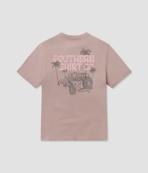 Sunset Drive Tee SS - Mauve Shadows