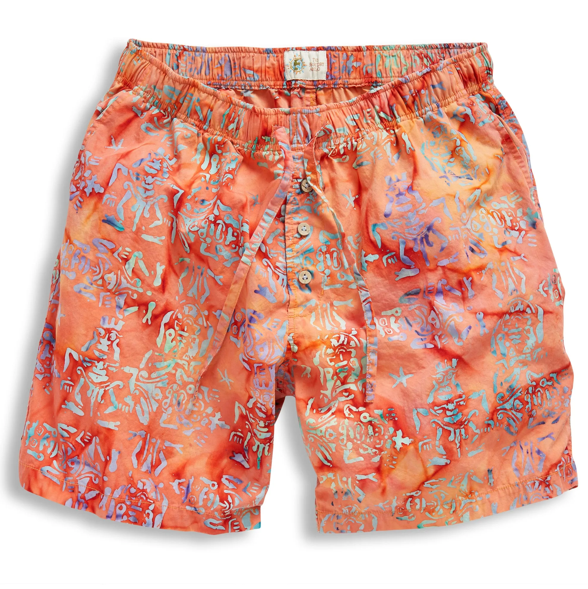 Tangerine Dream Batik Lounge Short