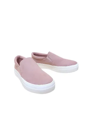 TEEK - DARK MAUVE HIKE-SLIP ON CASUAL SNEAKERS