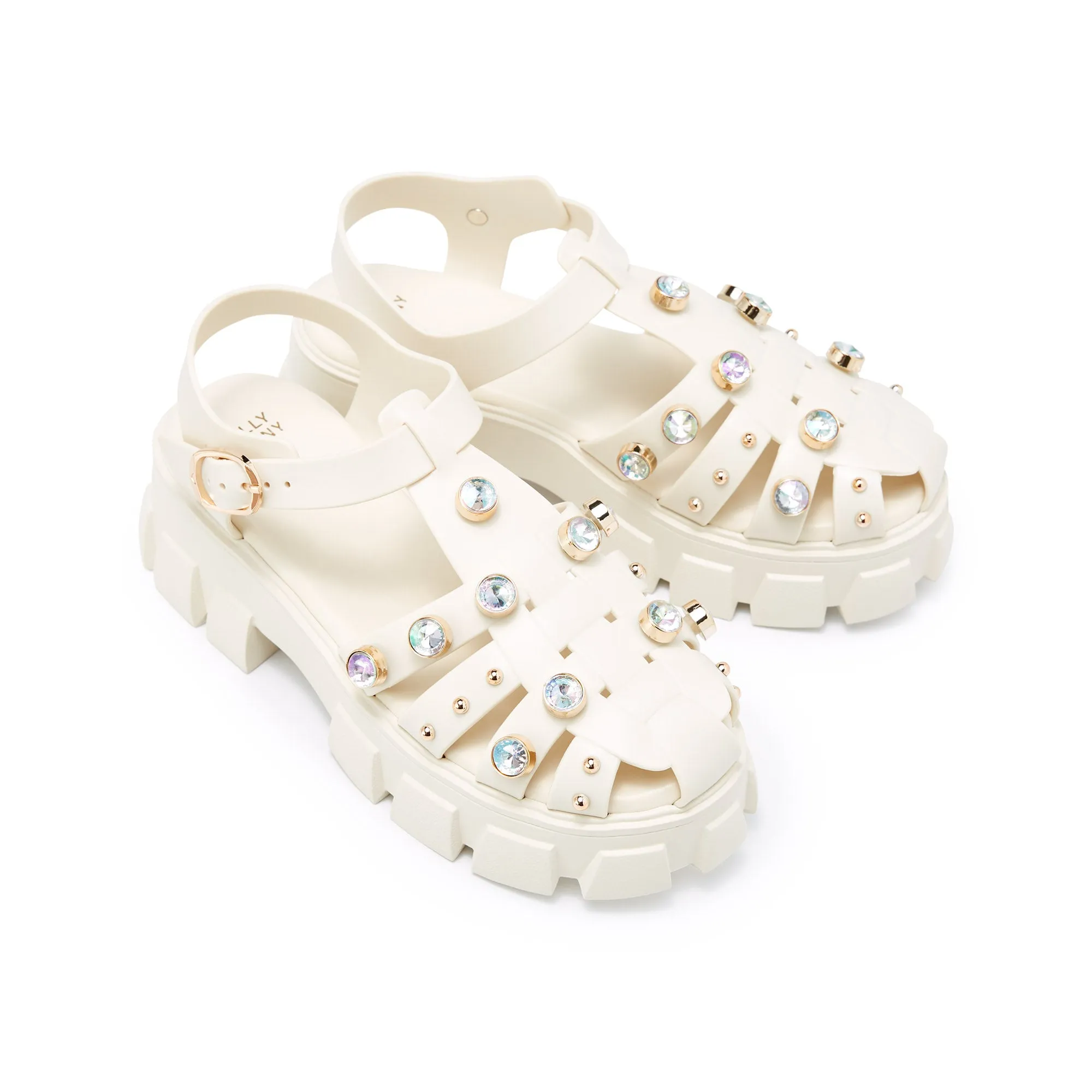 Teena Orion Sandals Ivory