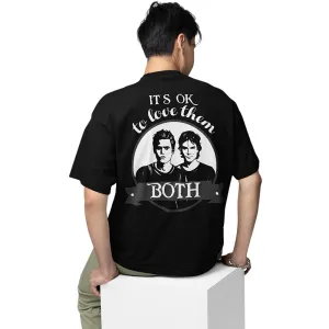 The Vampire Diaries Oversized T shirt - Love Them Both