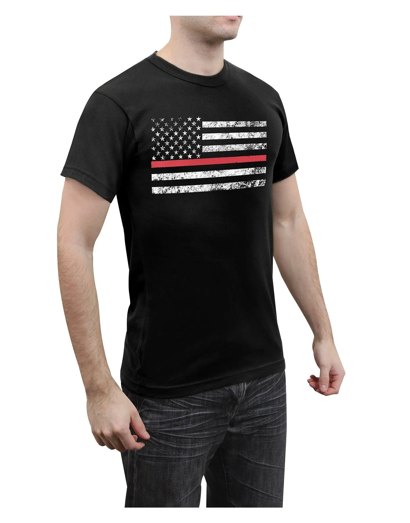 Thin Red Line Flag T-Shirt