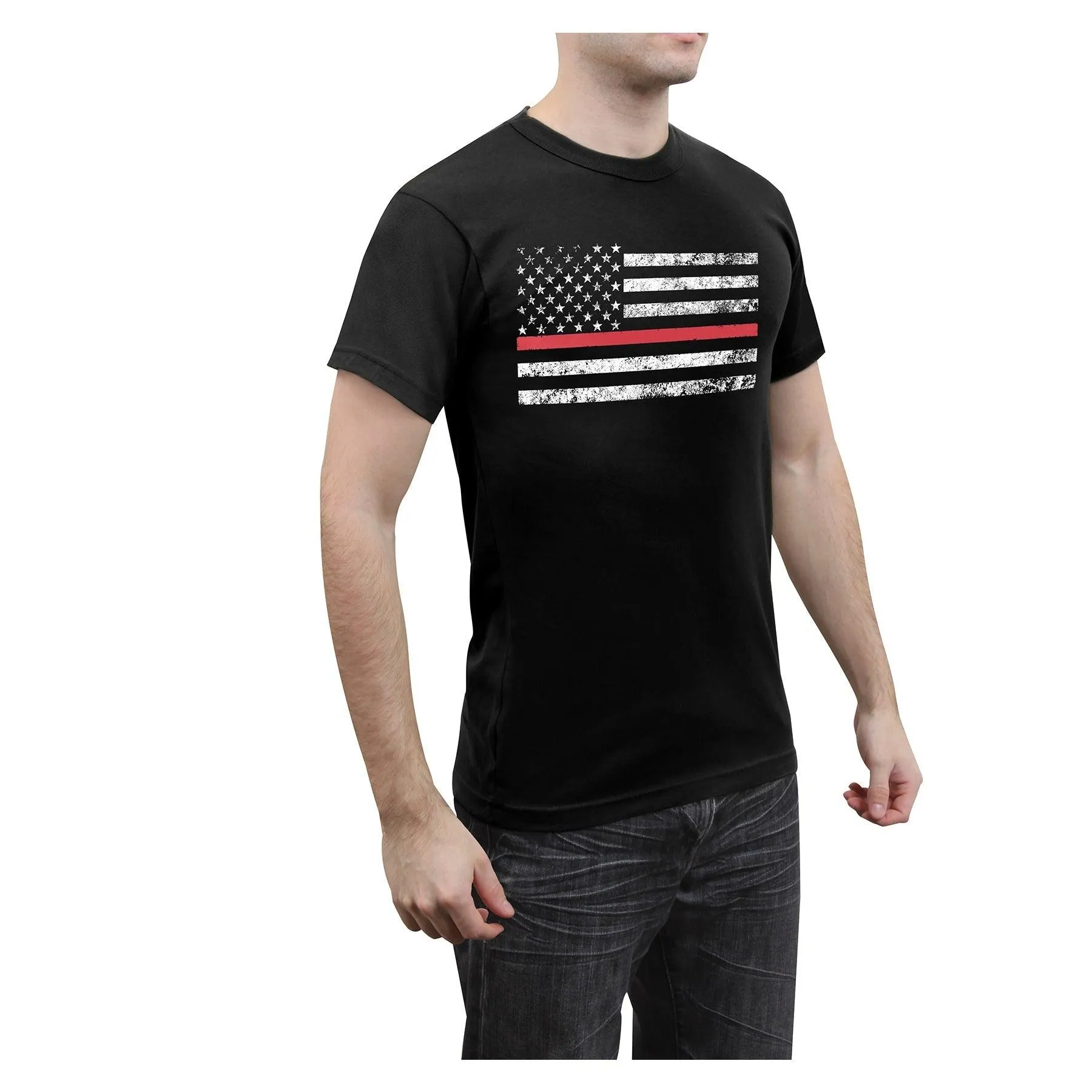 Thin Red Line Flag T-Shirt