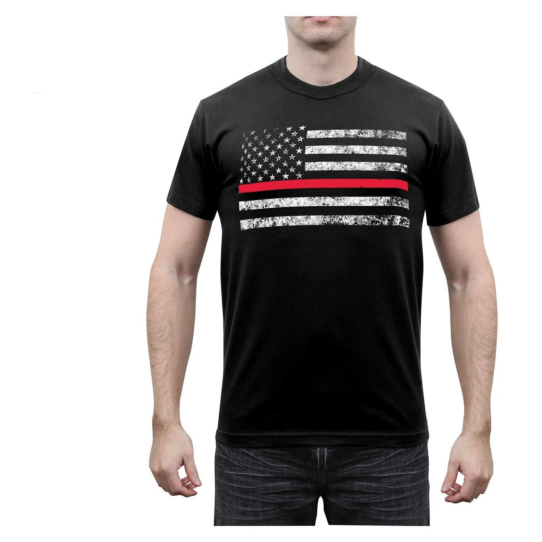 Thin Red Line Flag T-Shirt