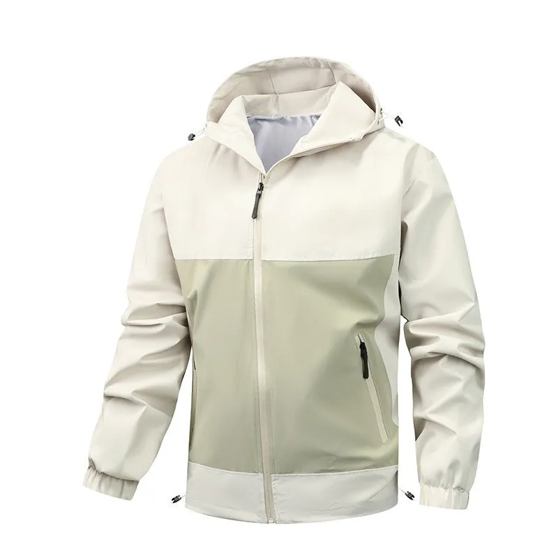 Two Tone Male Windbreaker (3 colors)