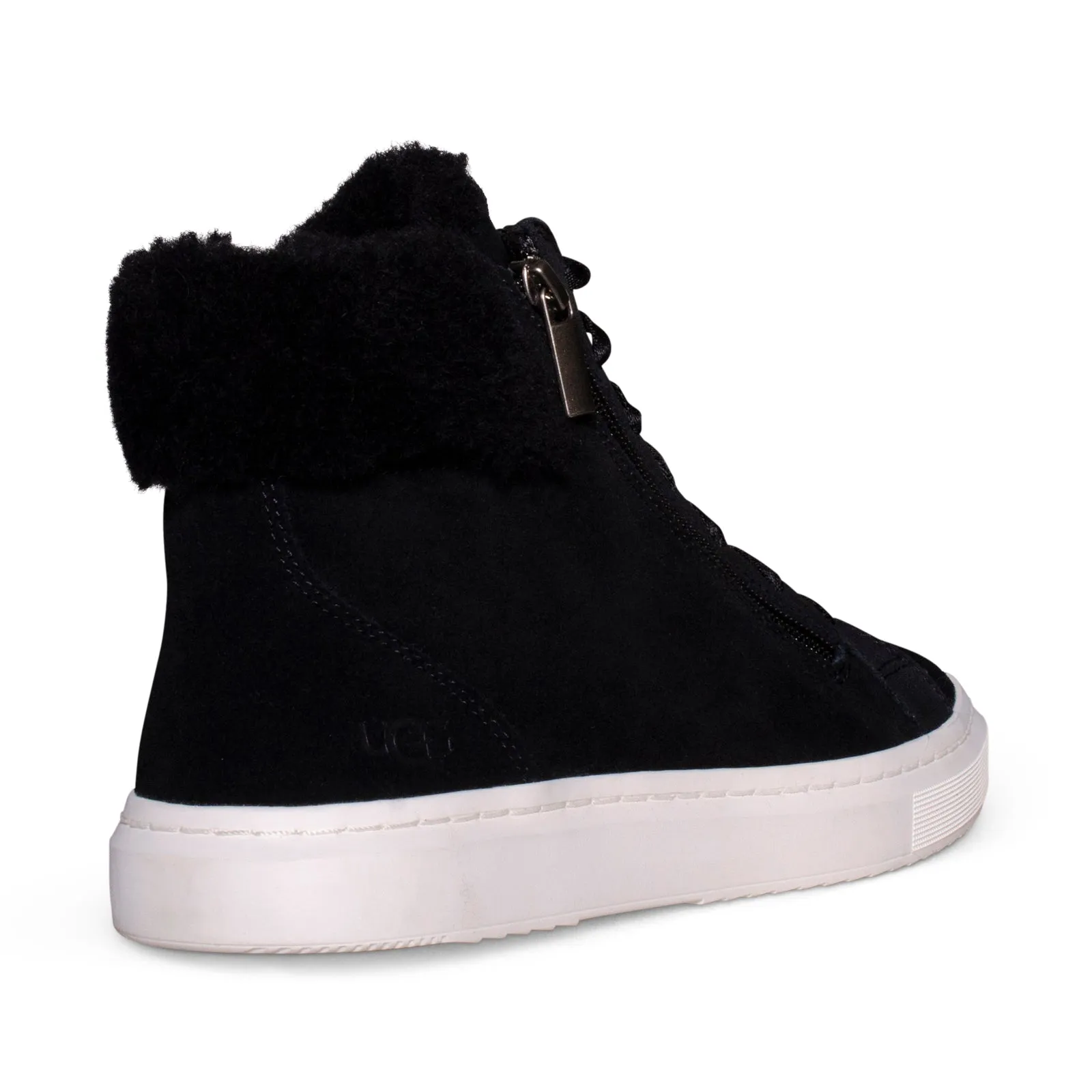 UGG Alameda Mid Zip Black Sneakers - Women's