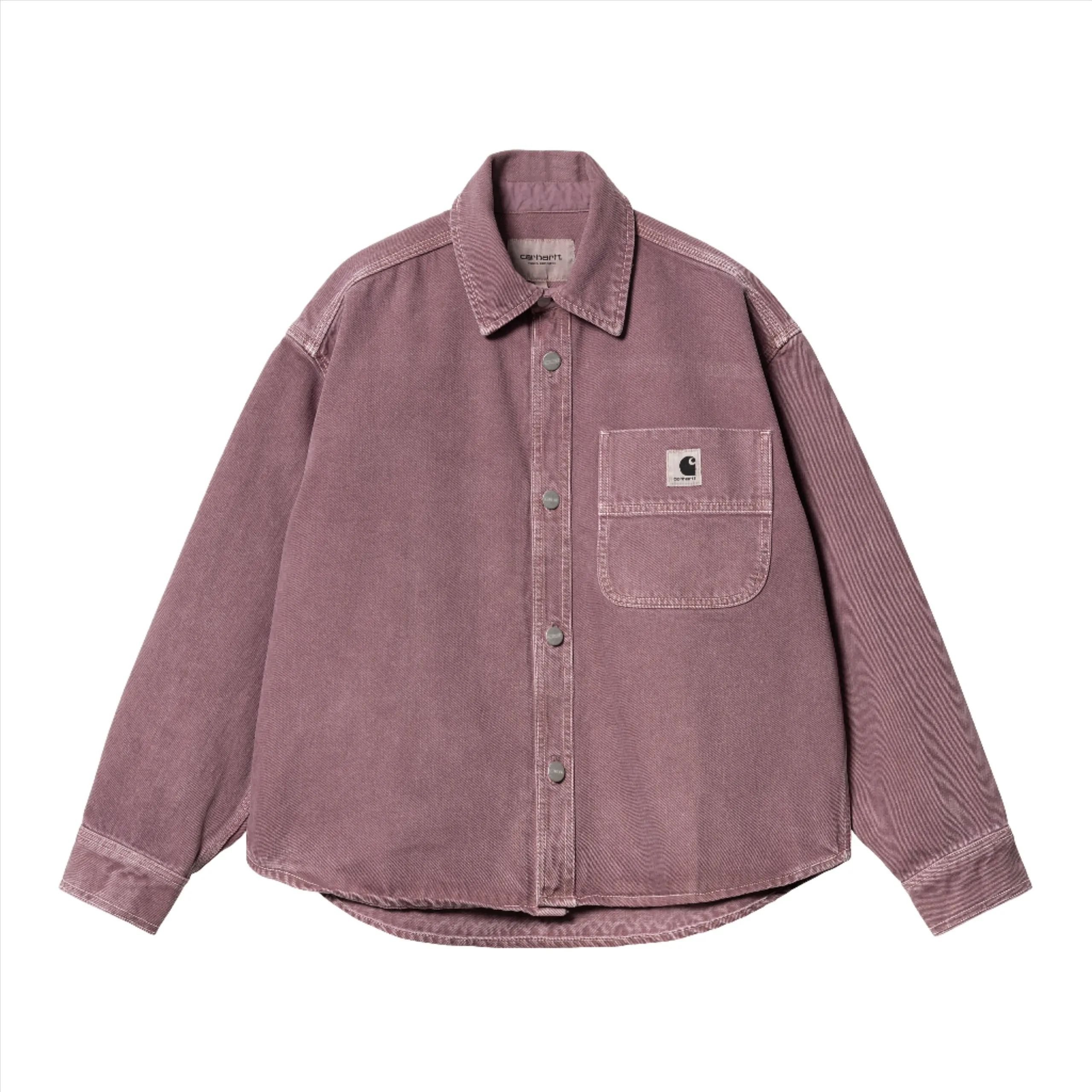 W' GEORGIA SHIRT JAC / CARHARTT WIP / DUSTY FUCHSIA