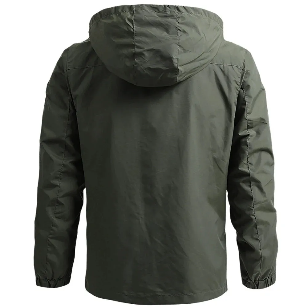 Windproof Tactical Jacket: Your Versatile Outdoor Companion