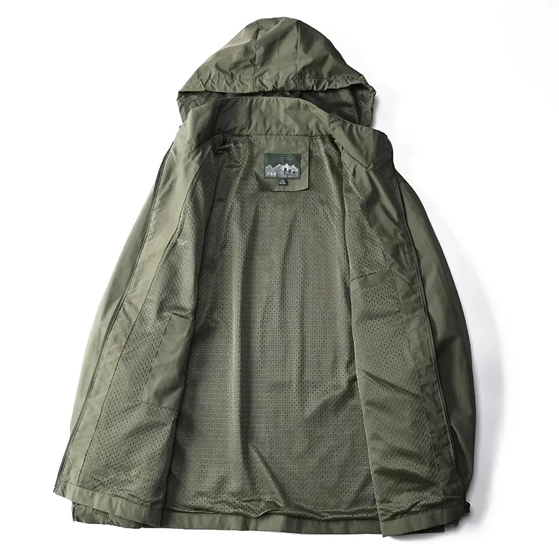 Windproof Tactical Jacket: Your Versatile Outdoor Companion